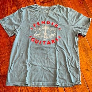 Lucky Brand Mens Fender Graphic Tee, Sz L